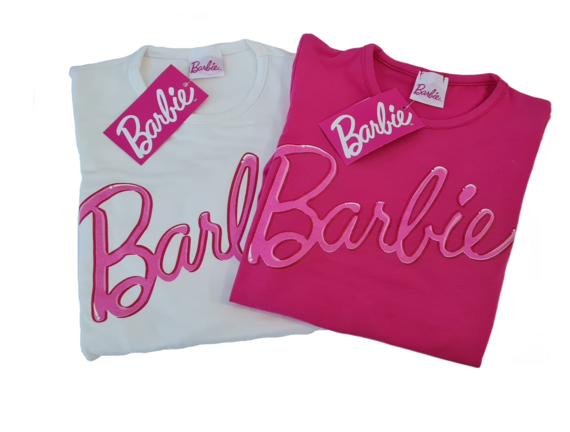 Long-sleeved T-Shirt for girls with digital print BARBIE 4-12 Years BR9414
